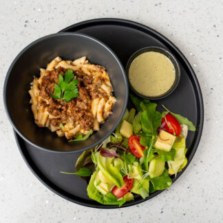 Beefy Macaroni & Cheese